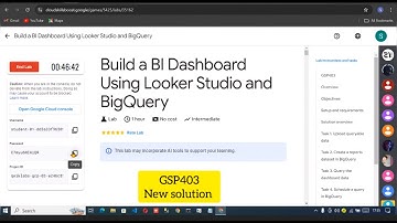 Build a BI Dashboard Using Looker Studio and BigQuery #GSP403 short solution || #gcp #googlecloud