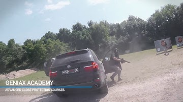 Action 4 Counter Amboush Team at the Close Protection Course