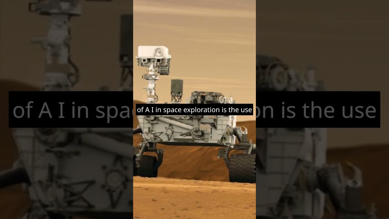 The role of artificial intelligence in space exploration #shorts # ...
