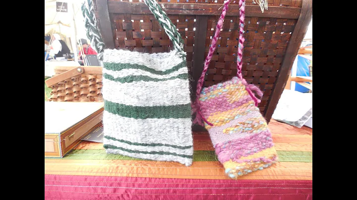 Pt2: Weave a Bag on a Cardboard Loom w/ Kim Gilman