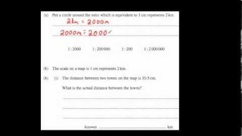 Maps and Scales - Corbettmaths