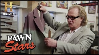 Celebrity ICONIC Keith Richards Jacket in Rock 'n' Roll Gold (Season 20) | Pawn Stars Profile