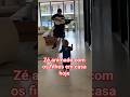 Zé animado com os filhos em casa hoje #shorts #virgíniafonseca #zefelipe