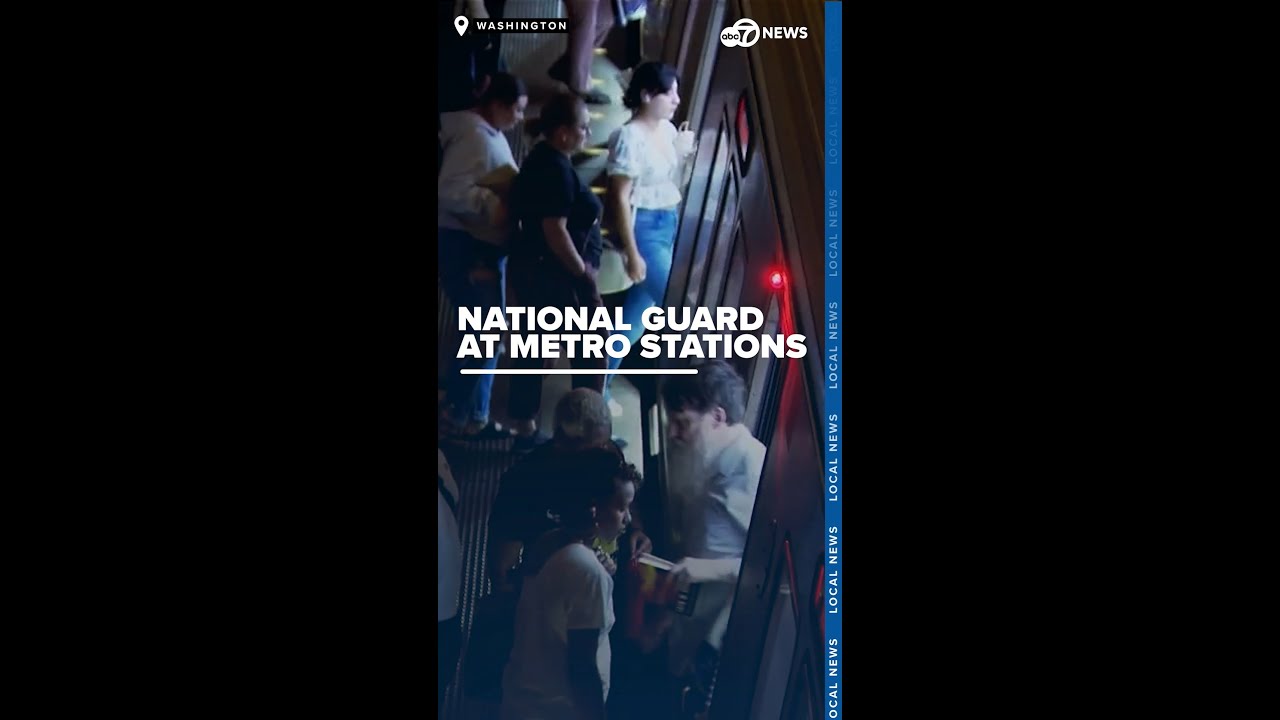 7News investigates what role National Guard troops are playing at Metro stations