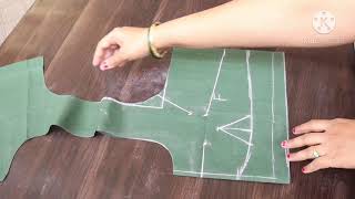 perfect blouse cutting simple and easy method ಬ್ಲೌಸ್ ಕಟಿಂಗ್