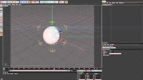 How to make a simple animation in Cinema 4D (HD)