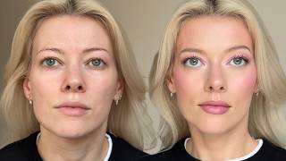 Soft Romantic Pink Makeup for Valentine’s Glowy Skin, Lifted Blush, Perfect Lips | Elena Rachitskaya screenshot 2