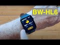 BlitzWolf BW-HL6 BT Call Live ECG/HR/BP/HRV/Glucose/Lipids/BodyTemp/SpO2 Smartwatch: Unbox&amp; 1st Look