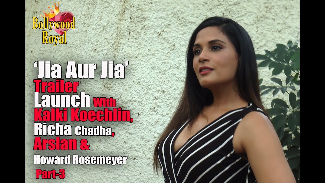 ‘Jia Aur Jia’ Trailer Launch With Kalki Koechlin, Richa Chadha, Arslan & Howard Rosemeyer Part-3