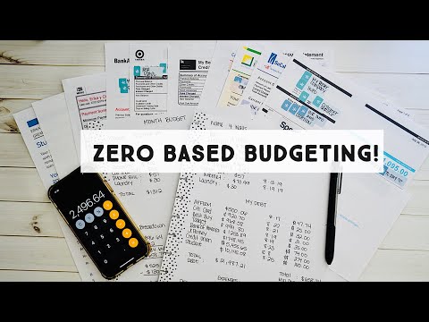 How To Setup a Zero Based Budget | On a Debt Free Journey | Dave Ramsey Inspired