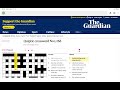 Guardian quiptic crossword no 1268