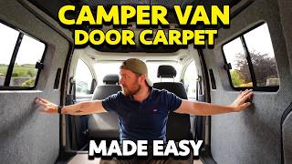 DIY Camper Van Door Panels — Fast & Clean Finish