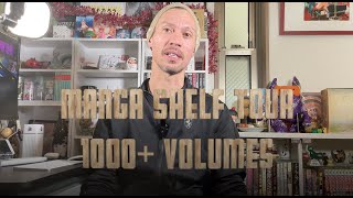 Manga Shelf Tour: 1000  Volumes