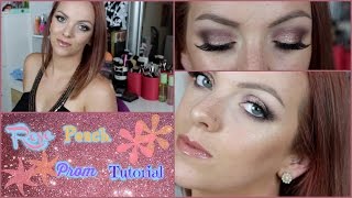 Rose Peach Prom tutorial all Drugstore | ArtistrybyChelsea