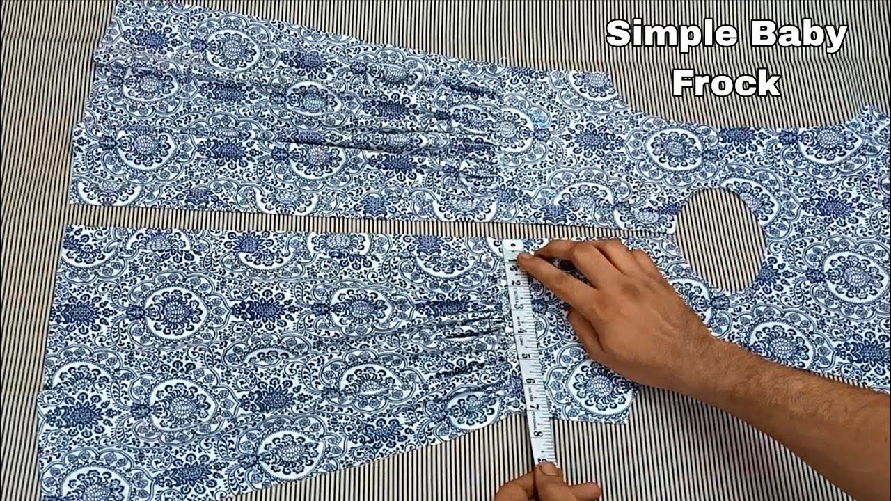 Party-Wear Baby Frock Cutting & Stitching | Baby frock Design tutorial | Nobi Design 