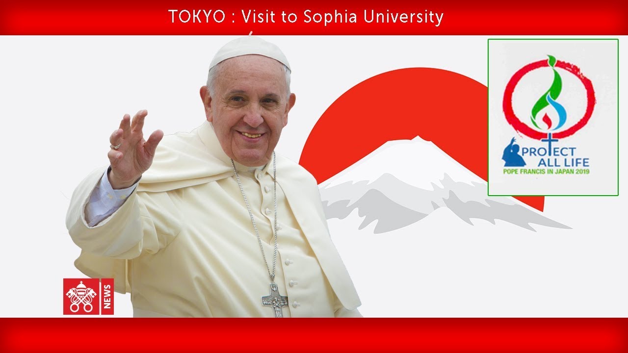 ildsted farligt strimmel Pope at Sophia University in Japan: Seek, find, and spread Divine Wisdom -  Vatican News