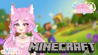 【MINECRAFT MONDAYS】 - EP 6: Lets make a garden! 【YUMIKO NEKO|GACHAVSTARS】 #NekoVLive