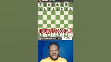 I play a 3000 GM! #chess #chesscom #chesstips #chesstricks