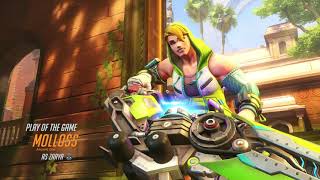 Overwatch 2 - Zarya - POTG - She rage quit the fight