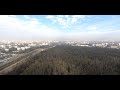 Съемки квадрокоптером GoPro Karma. Парк Кусково, район Рязанский, Выхино