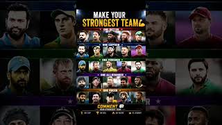 Build Your Strongest Cricket Team 💪🔥 | One Batter, Captain, Finisher, All-Rounder &amp; Pacer 🏏| cricket