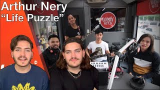 HES SO COOL | Twin Musicians REACT | Arthur Nery - Life Puzzle