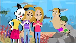 Childish Dad Misbehaves At Slacker Bay Aquarium