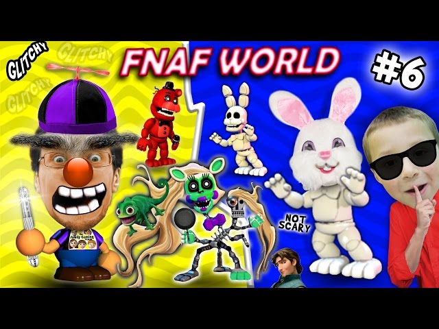 FNAF WORLD = CUTE and SQUISHY! FGTEEV Duddy & Mike Play a Cuddly RPG  Animatronics Not-Scary Game - video Dailymotion