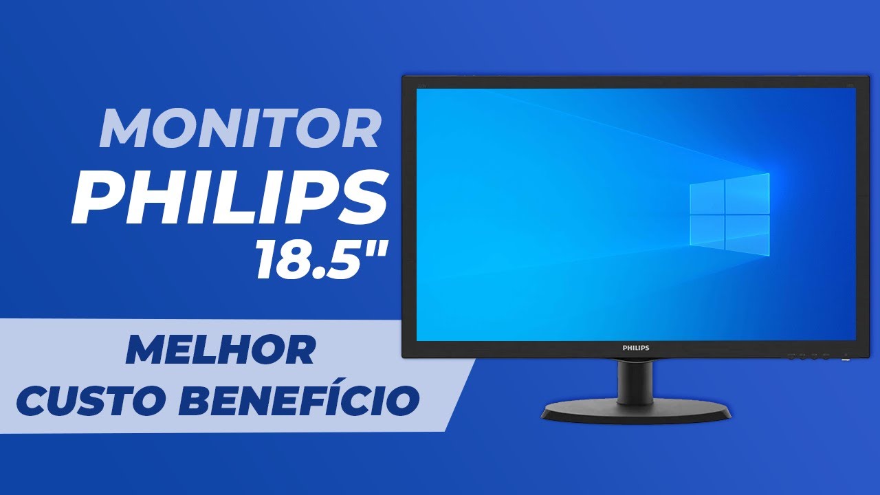 Monitor Led Hd 19 Pulgadas Philips 193v5lhsb2 Hdmi 18.5