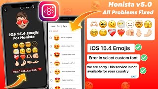 Honista V5.0 Problem Solutions 🥳 iOS 15.4 Emojis On Honista| Fonts Error Problem Fixed | Honista screenshot 2