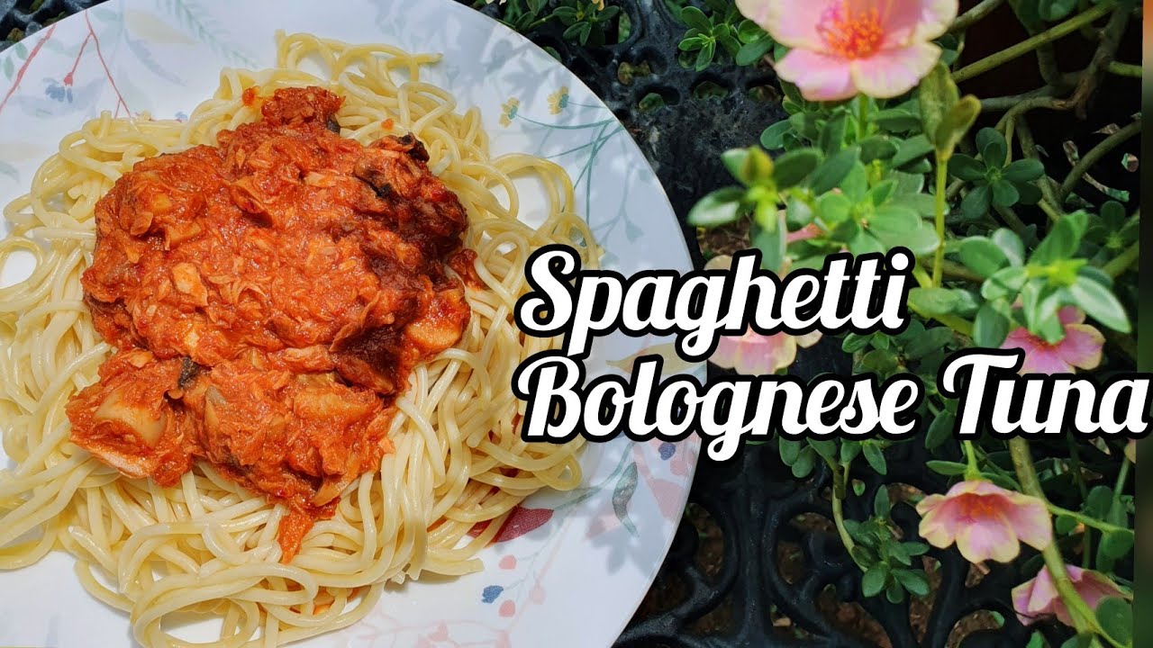 Spaghetti Bolognese Tuna Cooking Spaghetti Tuna Bolognese in My