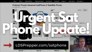 Urgent Satellite Phone Update
