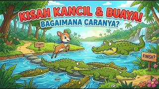 Kisah Kancil dan Buaya | Dongeng bahasa Indonesia
