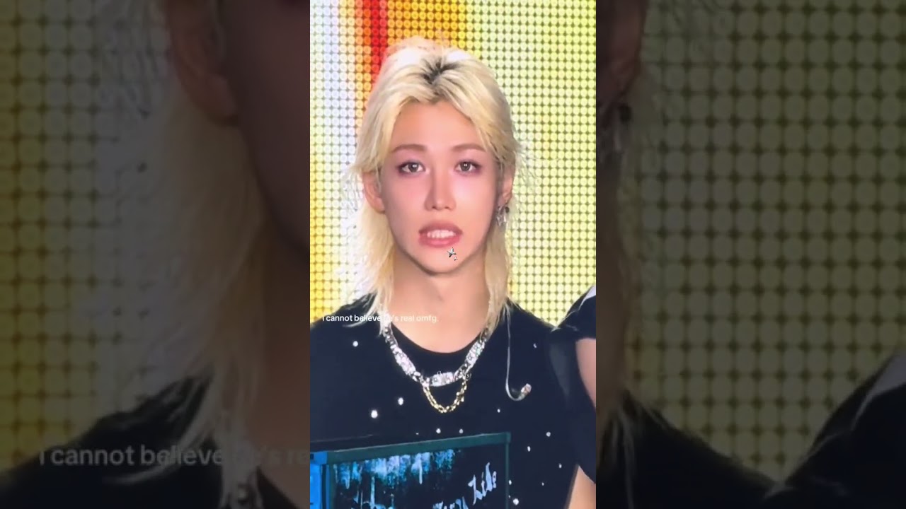 He always looks like hes abt to cry 😭 so cure #felix #bangchan #skz #idol #kpop #shorts #viralvideo