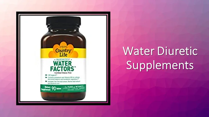 Most Wanted 4 Water Diuretic Supplements Available Online
