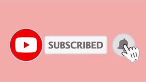 Subscribe Button & Notification Bell | SOUND EFFECT for YouTuber