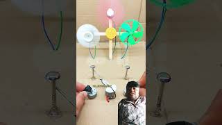 Amazing mini dc fan Switch machine #mr.tchearn #automobile #youtubeshorts