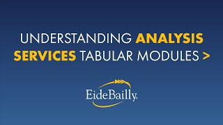 When & How to Use Analysis Services Tabular Models