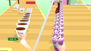 Coffee Stack All Levels Gameplay Walkthrough Android,IOS New Update Levels  19-20