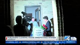 KAMR Local 4 Covers Publishers Clearing House $10,000 Winner Scott Parsons