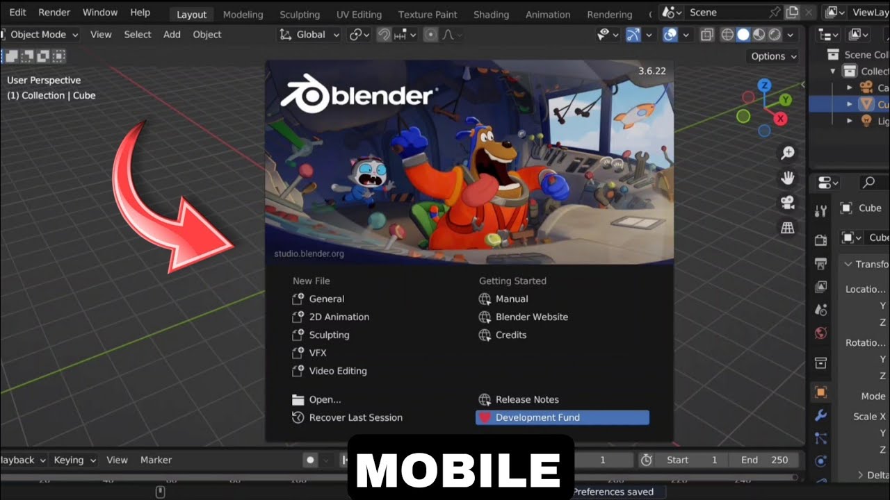 Blender Mobile Version Android 2025