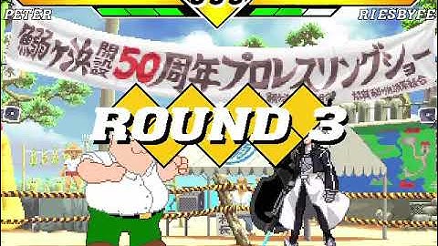 Capcom vs SNK Arranged MUGEN Gameplay - Peter Griffin Free Battle Showcase
