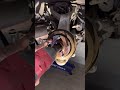Replacing a bad hub bearing on my c5 corvette.
