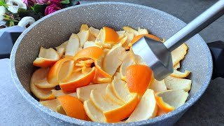 From today you will not throw away orange peels!! Make these 2 incredibly delicious recipes!!