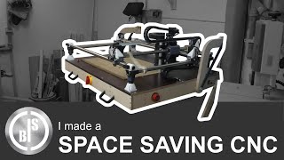 I MADE A SPACE SAVING CNC | FOLD DOWN MPCNC