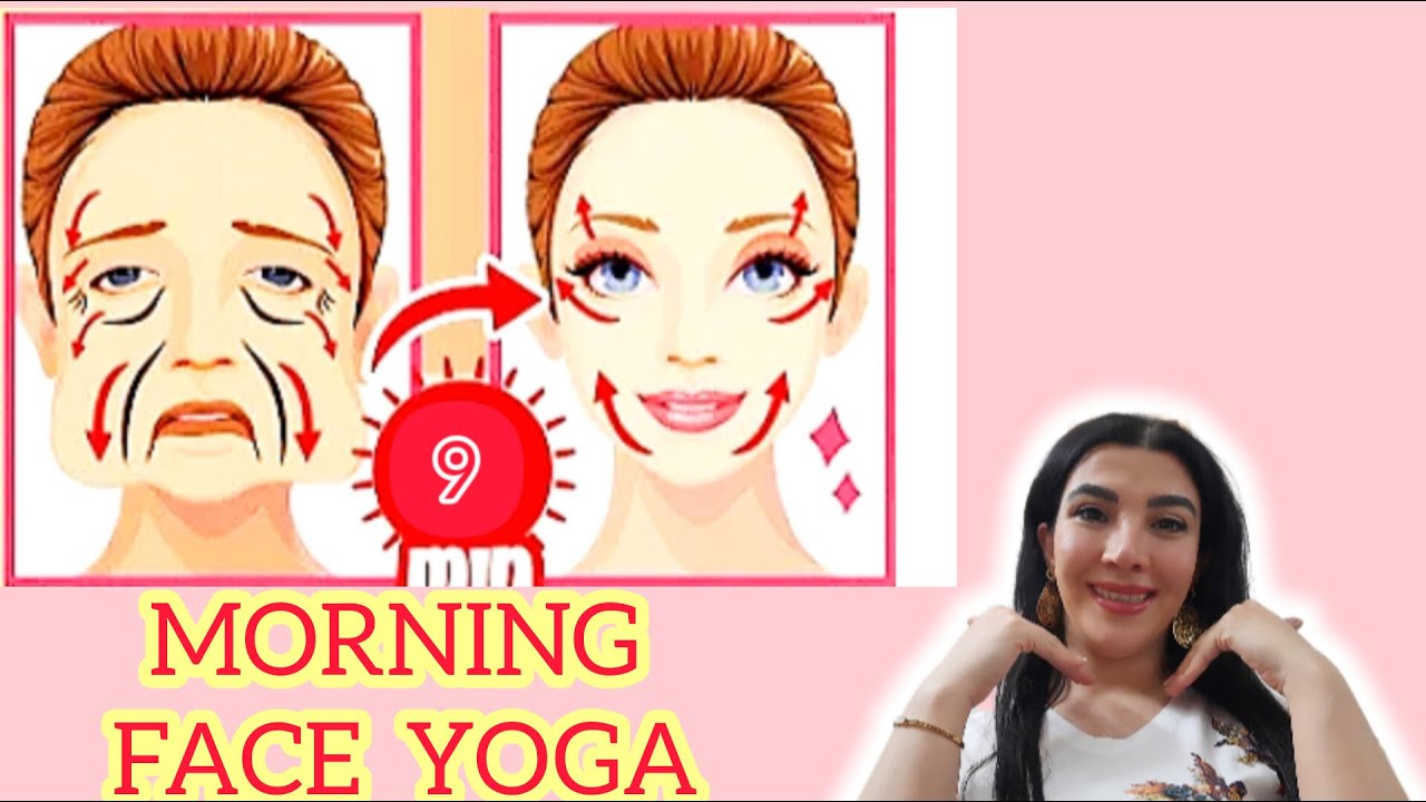 9Mins Face Lifting Massage you Must Do Every Morning 🌄 . #faceyoga # ...