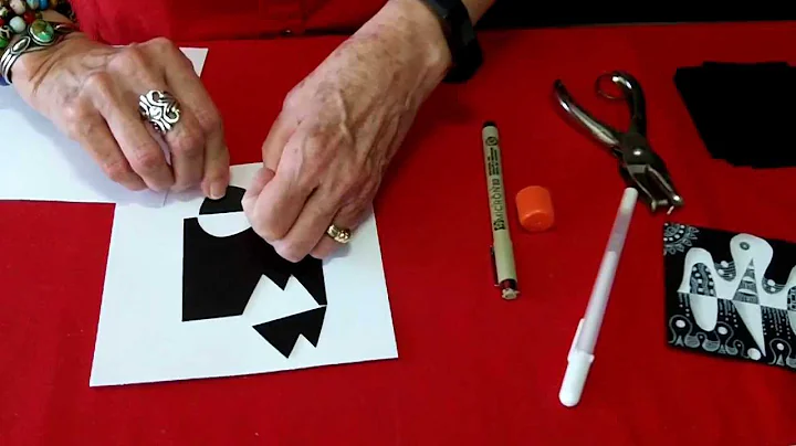 Zentangle Notan with Cindy Shepard