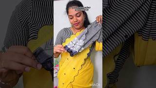 #trending #yellowsaree #leninsarees #instaviral #chiffon #sareelove #watchtillend #genz #dmk #lik