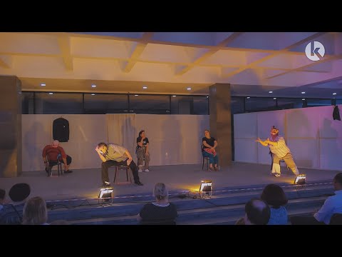 თელავის თეატრის მსახიობებმა სპექტაკლის პრემიერა გამართეს