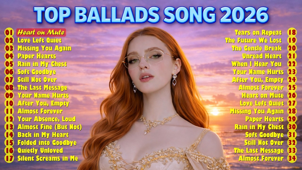 TOP English Song 2026 🍒| Sad Emotional  Music 2026 | Spotify Viral 🎧 Best Songs 2026 Updated Weekly